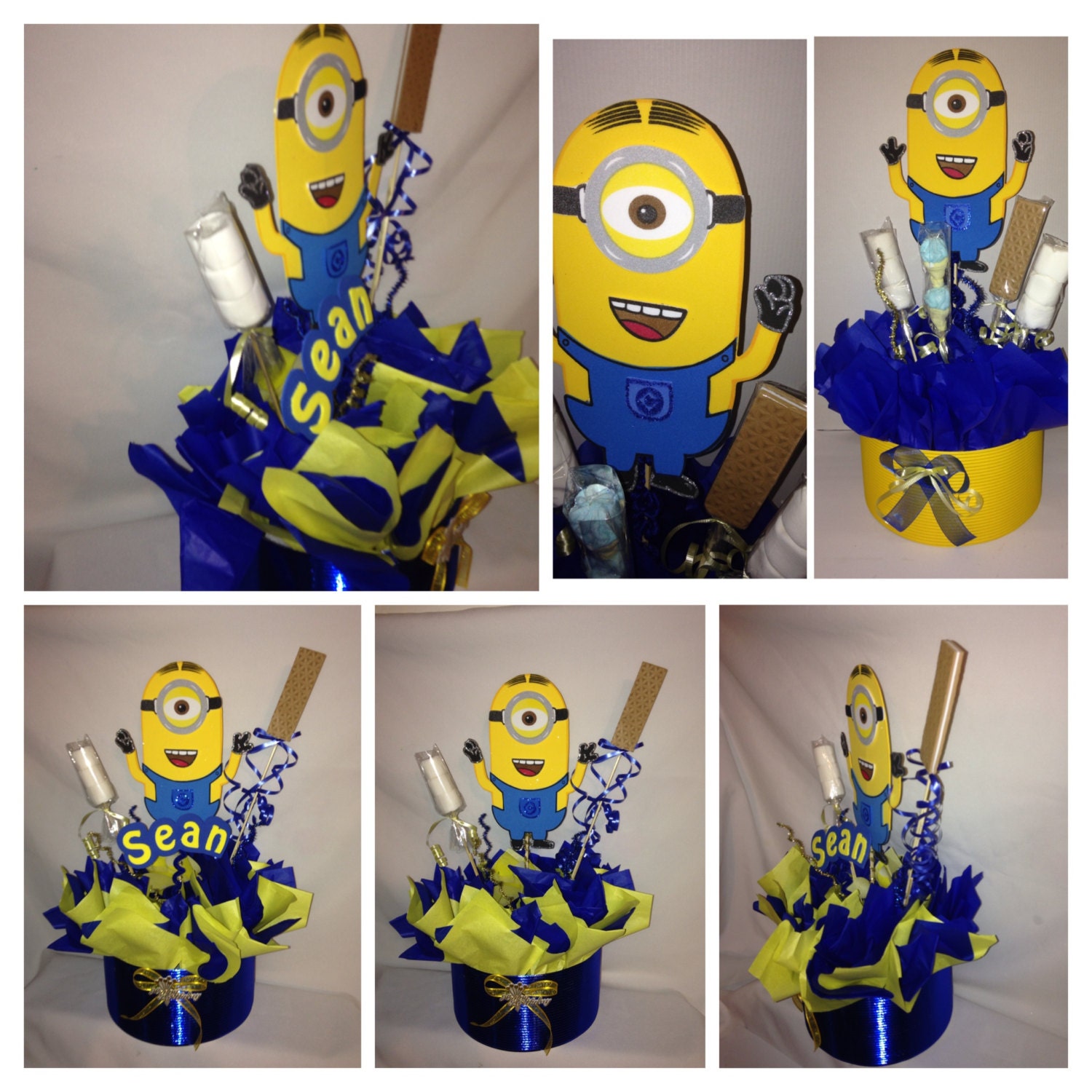 party centerpiece minions by partycenterpiece on Etsy