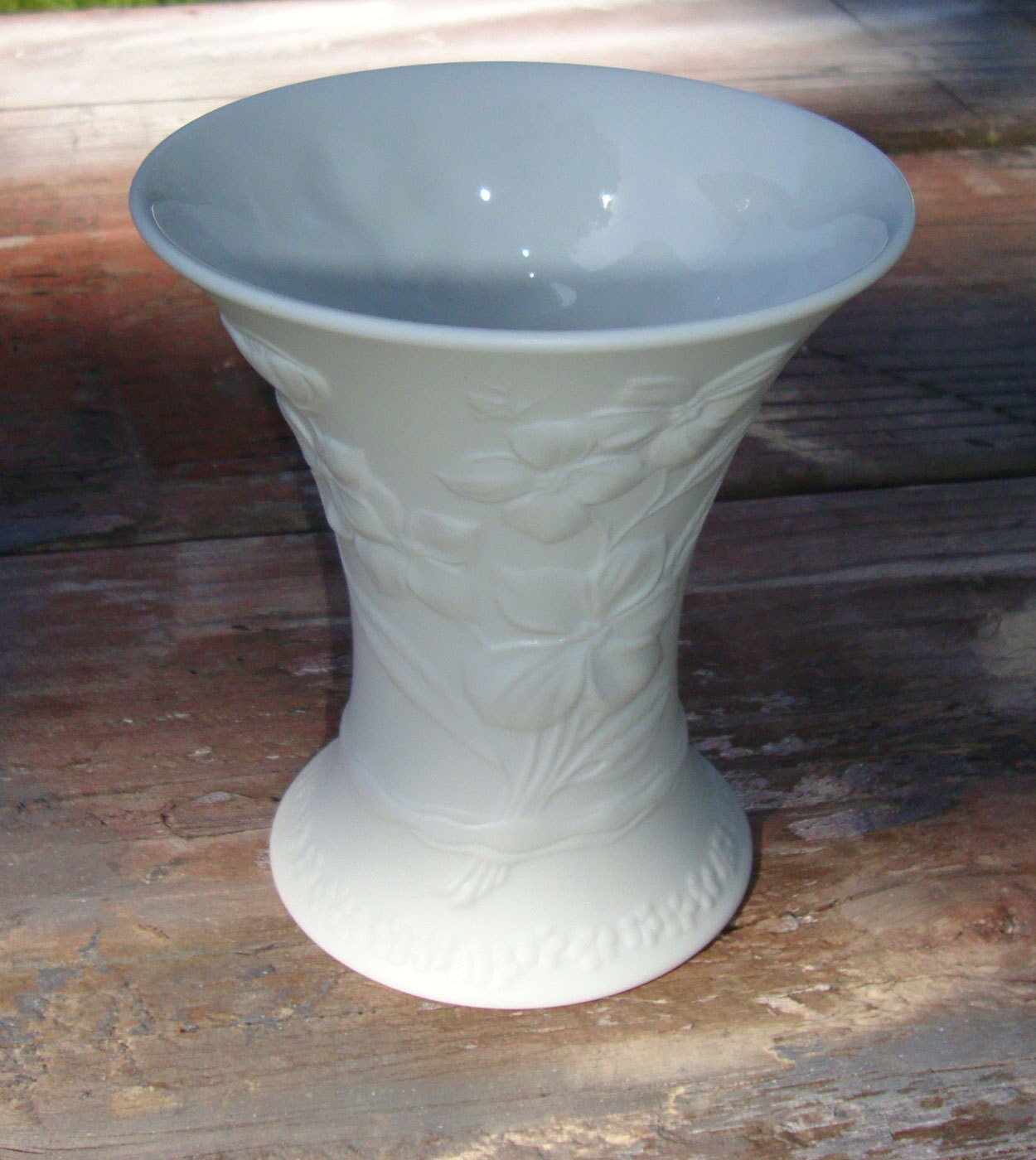 Kaiser Bisque Vase By M. Frey Germany Floral by RavishingBaubles
