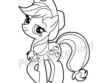 applejack cutie mark line art