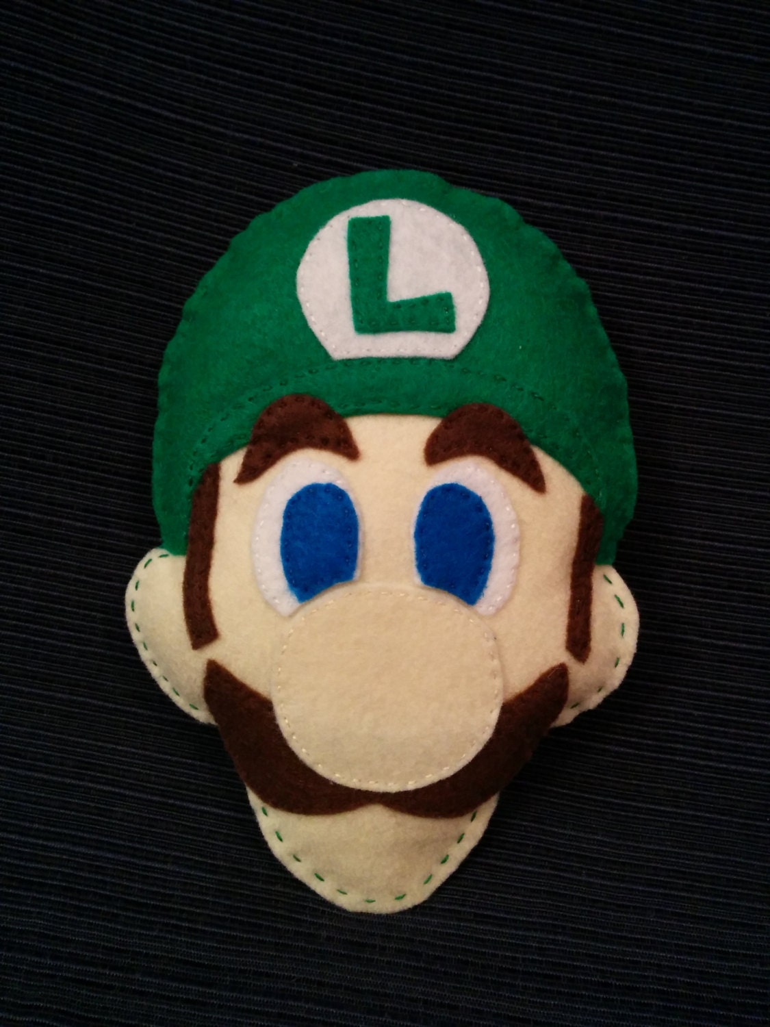 Super Mario Brothers Luigi Tooth Fairy Pillow