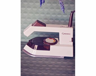 Travel Iron/ 1984 Vintage Norelco Travel care Spray Travel Iron-MODEL T165-Foldable / Home appliances / Gardar / Perfect Gift for Mothers