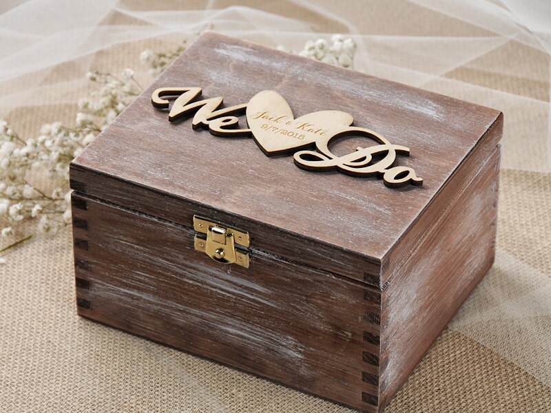 wedding scrapbook ring box