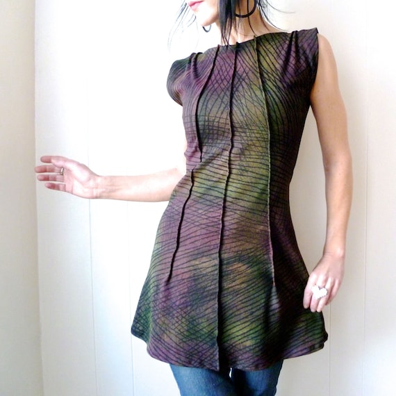 Womens Dark Jewel Tones Short Sleeve Jersey Wearable by iheartfink