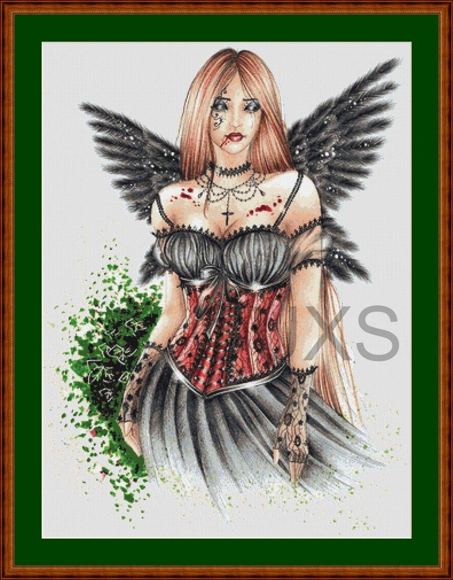 Wind fantasy cross stitch pattern