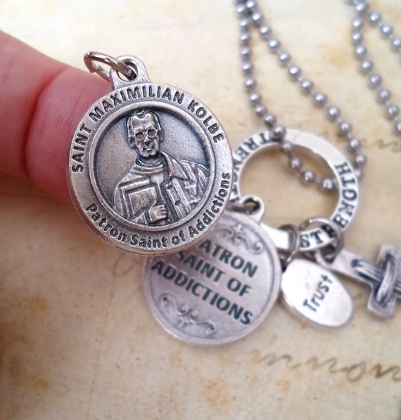 Patron Saint of Addictions Substance Abuse St. by MarysPrayers