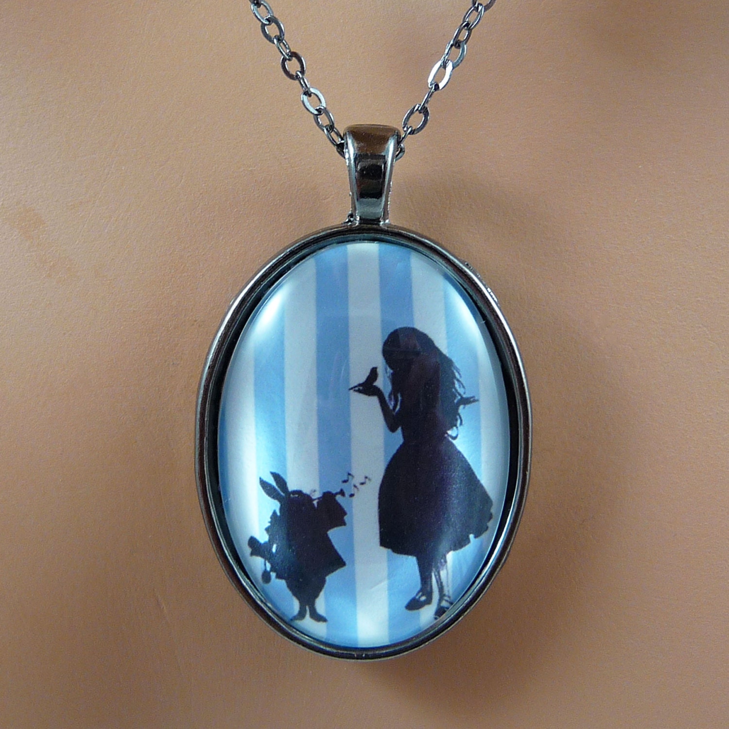 Alice in Wonderland Necklace Alice in Wonderland Jewelry