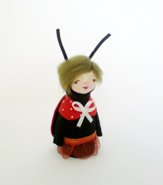 lady bug figurine