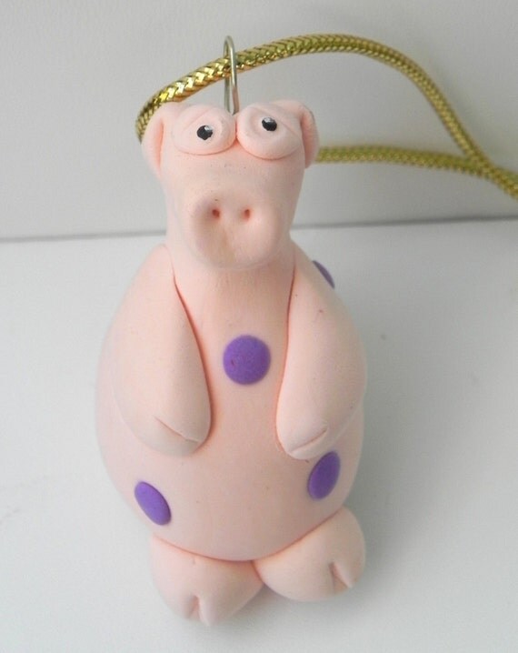 pig ornament pink pig ornament piglet holiday ornament mini pig ornament pink pig ornament piglet holiday ornament mini