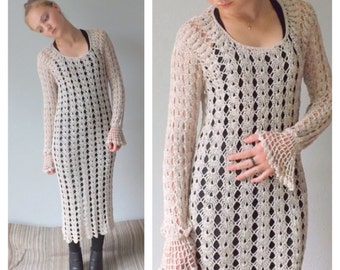 crochet wedding dress