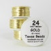 24 Gauge Gold Wire, 24g Non Tarnish ParaWire, Jewelry Craft Wire, 20 Yards Spool
