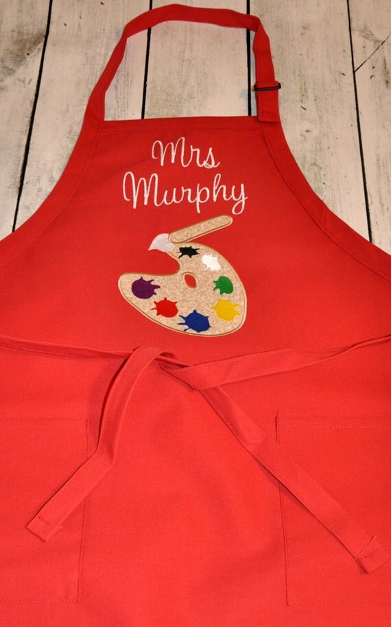 Personalized Adult Art Apron