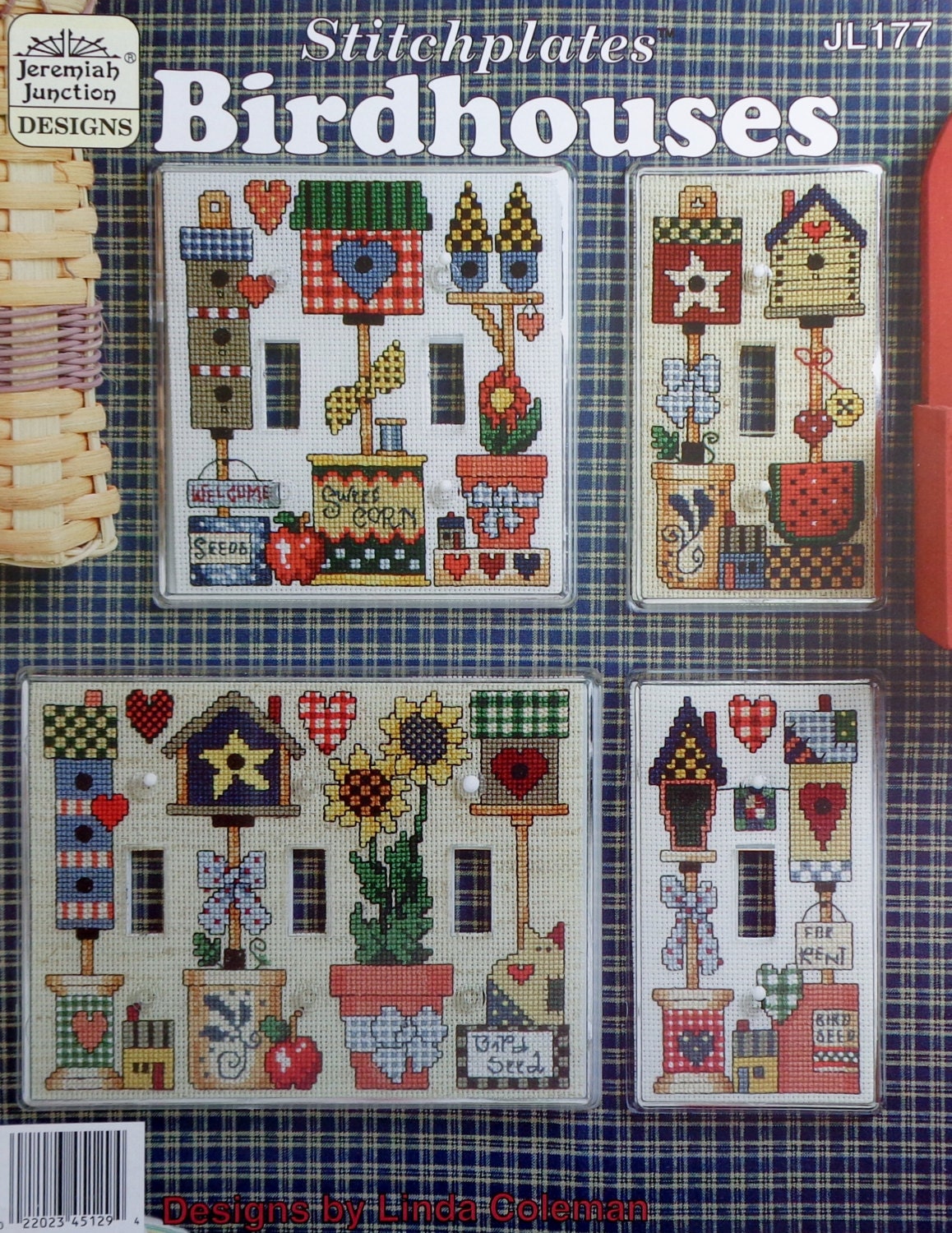 Jeremiah Junction Cross Country Stitching Switchplates