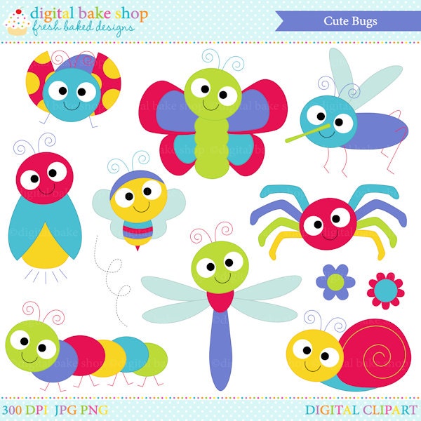 spring insects clipart - photo #14