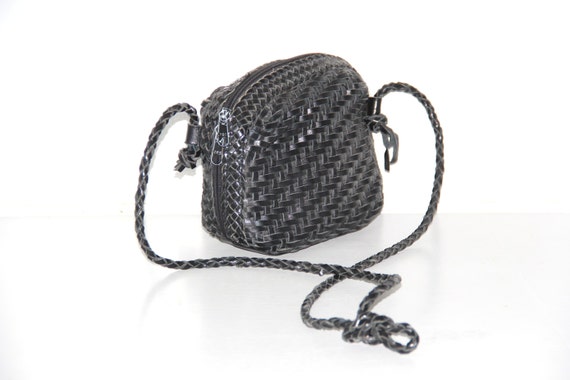 woven bag black