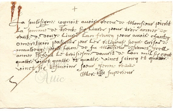 1700s Handwriting