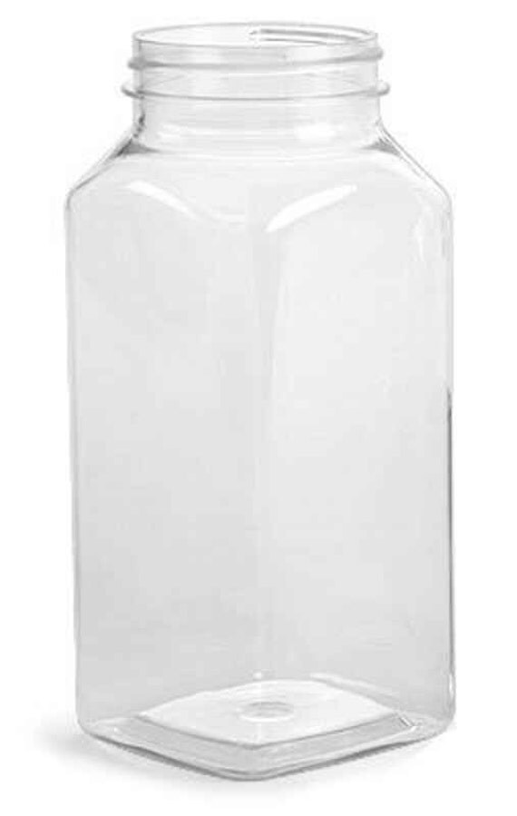 Valentine's Day French Square JARS, 25 Bottles, 8oz Jar size, UNBREAKABLE jars, Kid's party, Drinking cups, Baby shower, wedding Il_570xn