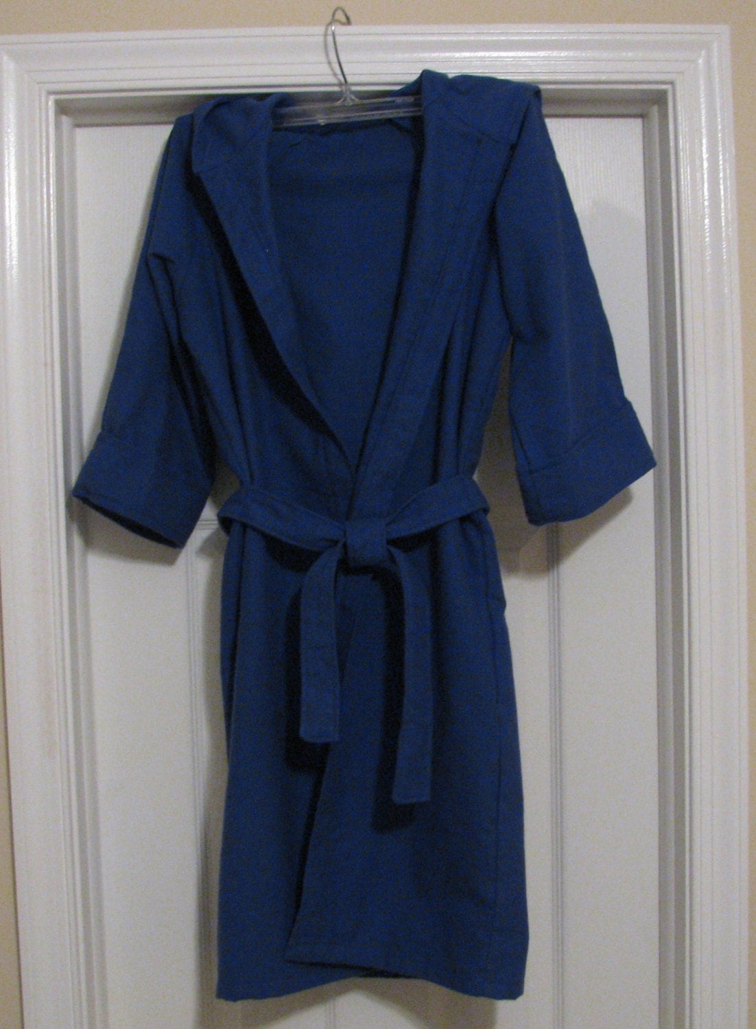 Polar Express Blue Flannel Robe Exclusively for Peg