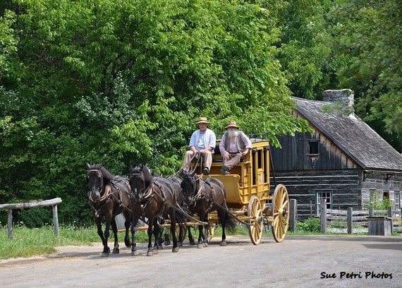 Image result for stagecoach in Upper Canada