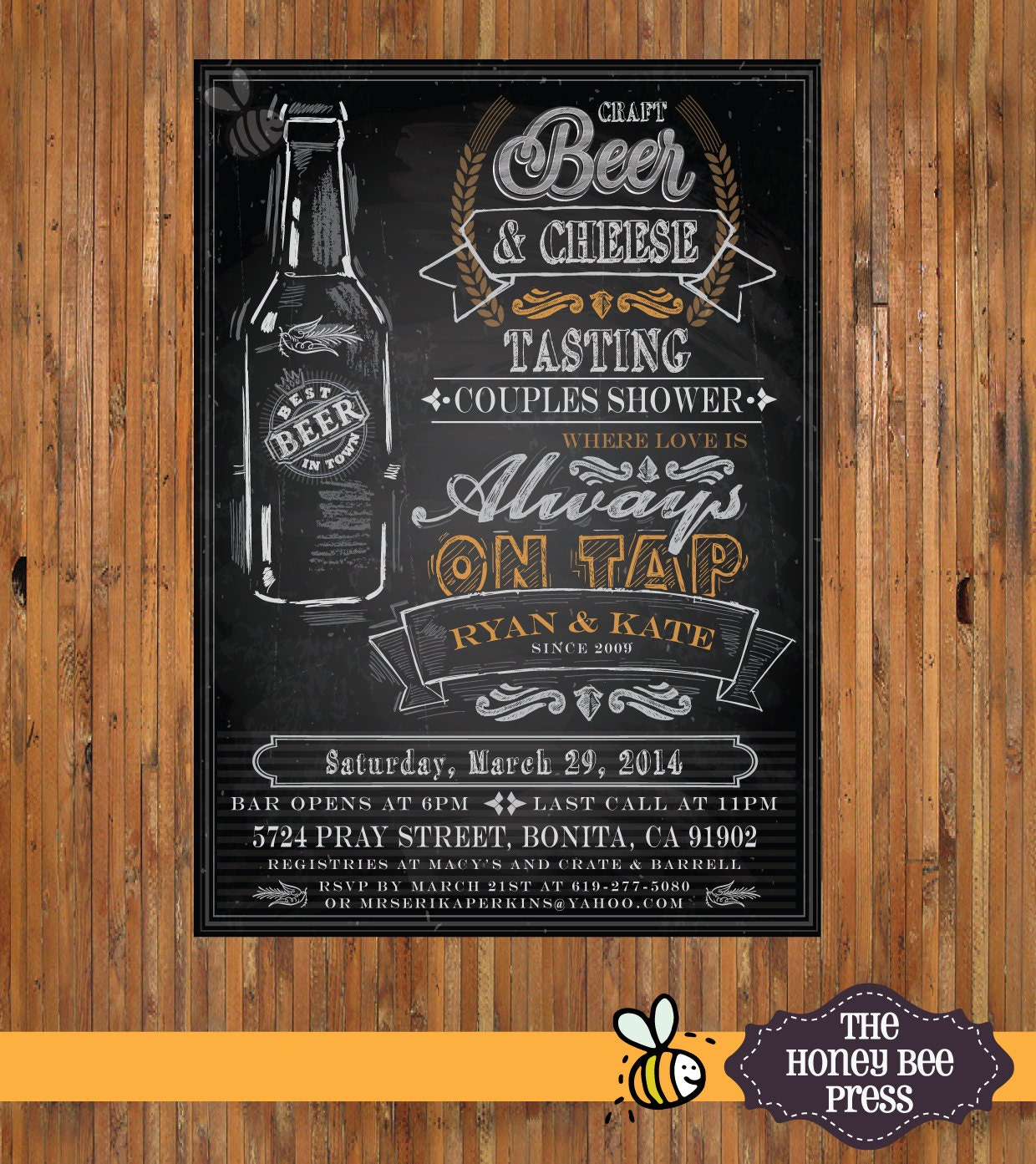 Beer Tasting Party Invitation Wording 6