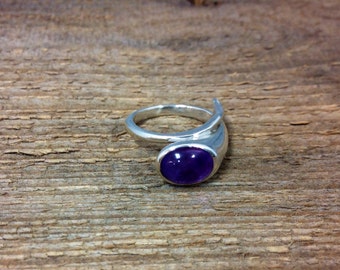 silver amethyst ring silver amethyst ring