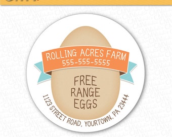 popular items for egg carton labels on etsy