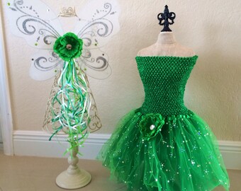Tinkerbell Costume, Tinkerbell Wings, Fairy Wings, Tinkerbell Tutu, Fairy Costume, Tinkerbell Dress, Fairy Tutu, Tinkerbell Birthday
