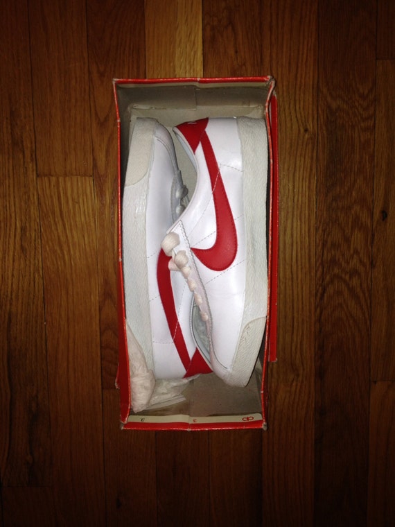 nike bruin red and white