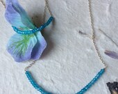 Turquoise Cubic Zirconia Choker Necklace