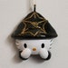 Aleister Crowley "Horus Pose" Kitty Pendant