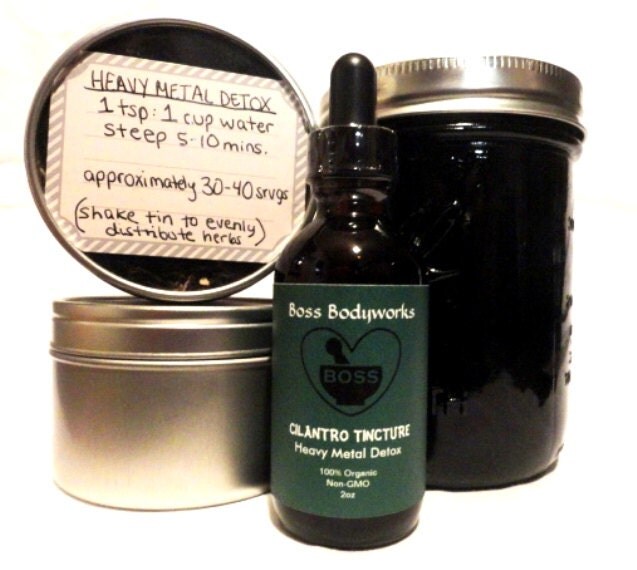 HEAVY METAL DETOX Organic 1 Month Supply Herbal Tea