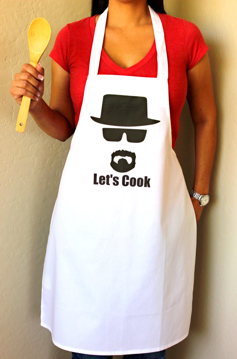 Let's Cook Kitchen Apron Design by on Etsy