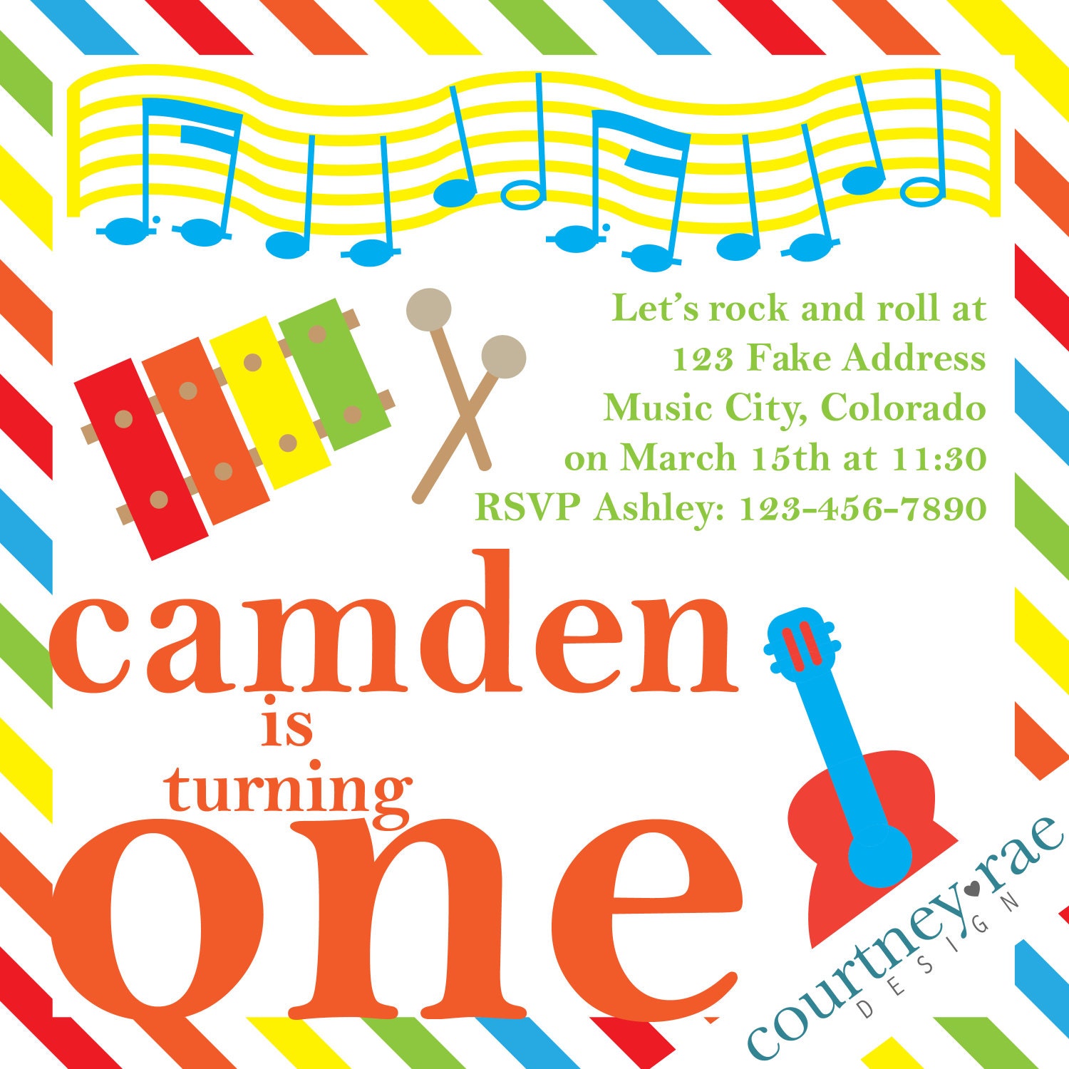 Email Party Invitations With Music 3