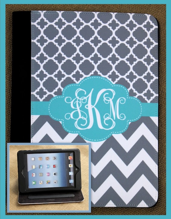 case ipad design 2 air own for your Air iPad 3 Monogrammed 2 iPad Mini Air Cover Folio Custom Personalized