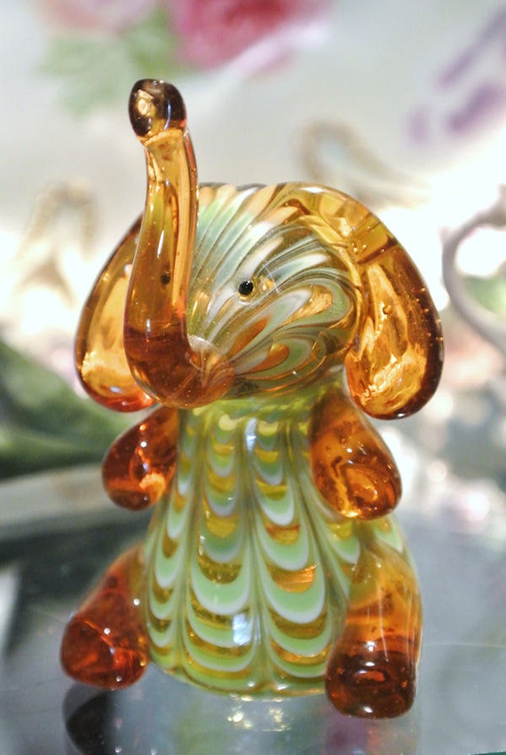 lenox crystal elephant figurines