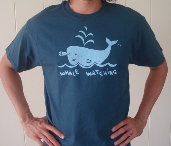 Whale Watching T shirts for Men by KaimukiTs on Etsy