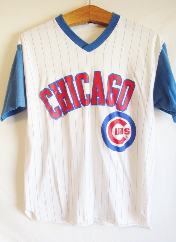 Vintage 1980's Retro Chicago Cubs Baseball T Shirt