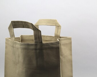 The Market Bag // Moss Green UNWAXED Reusable Canvas Shopping Bag, eco-friendly and stylish
