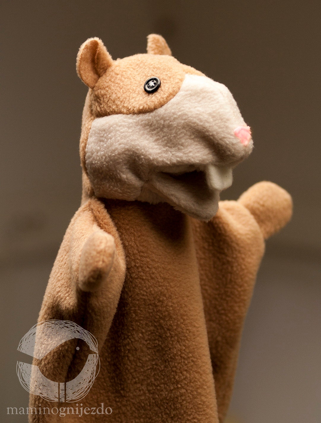 hamster hand puppet
