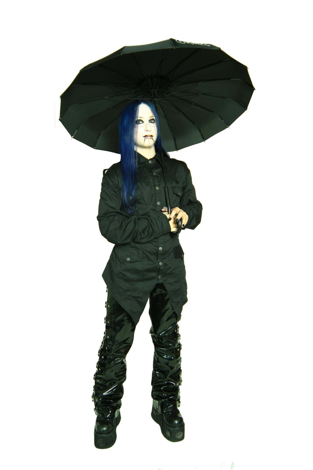 Black Goth Umbrella