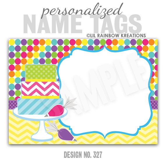 Candy Name Tags Printable