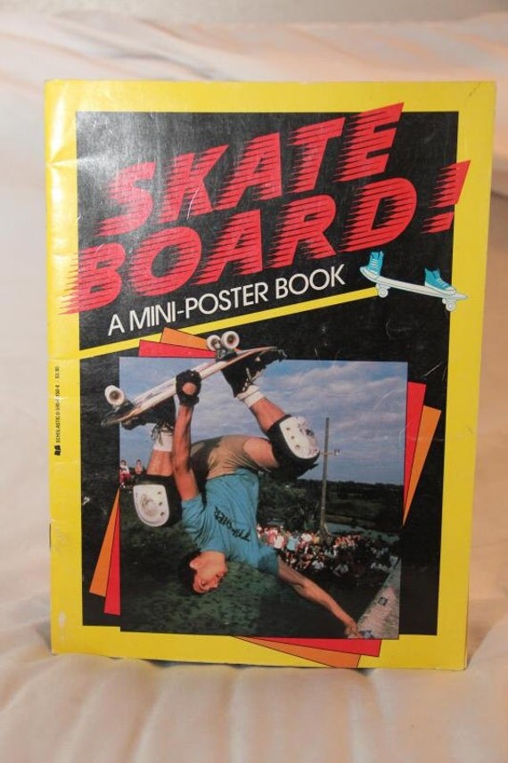 80s SKATEBOARDING Magazine Skateboard 1980s Poster by So1980s