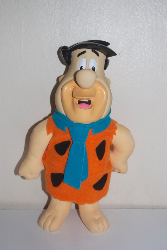 fred flintstone plastic figure