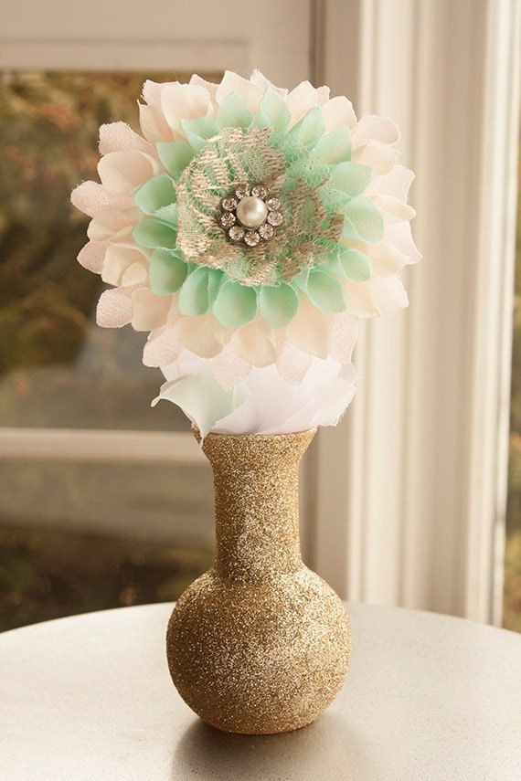 Home Decor Flower, Fabric Flower, Table Decor