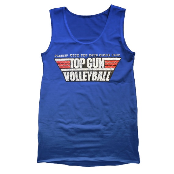 TOP GUN VOLLEYBALL funny cool awesome hip retro by LaughWear