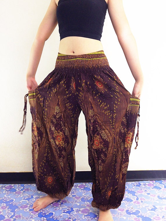 Harem Pants Women Yoga Pants Aladdin Pants Maxi Pants Boho