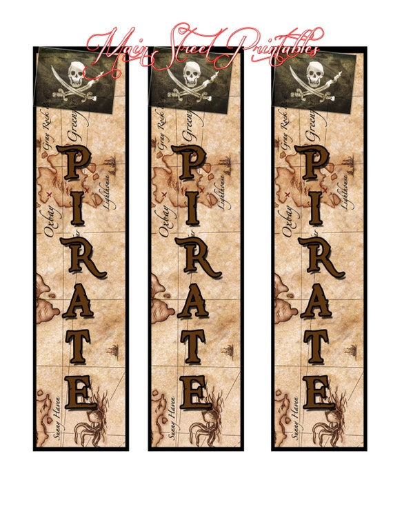 items-similar-to-pirate-bookmarks-pirates-of-the-caribbean-inspired