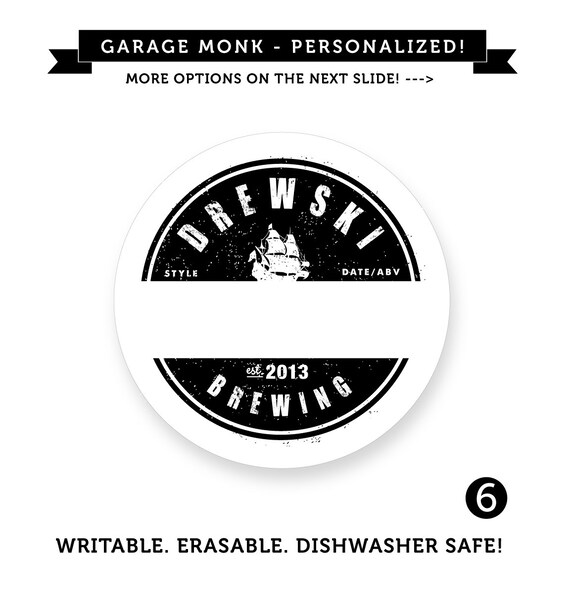 Items similar to writable, erasable, dishwasher safe Personalized