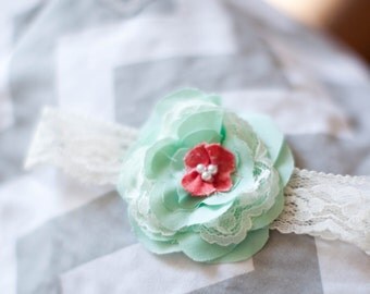 mint and coral headband baby headband lace baby mint headband mint baby headband lace baby headband mint and coral headband baby headband lace baby mint headband mint baby headband lace baby headband