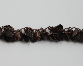 Antique Copper, 7mm Shell Chain #CC176