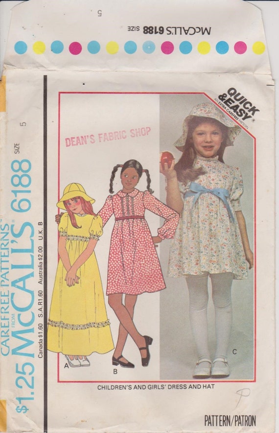 mccalls pattern 6188